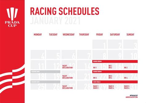 prada cup tv schedule|america cup racing schedule.